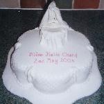 Petal Shaped Cradle Cake