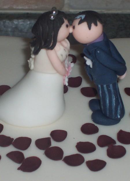 Hand Modelled Bride and Groom