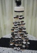 Black and white cupcakes Ref SD027