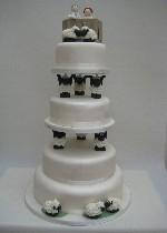 Sheep Wedding Cake Ref SD028