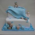 Two Tier Blanket Cake