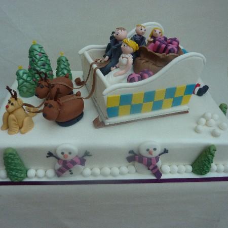 Christmas Wonderland Cake ref ch001