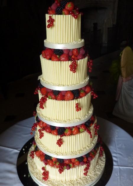 Five Tier with Fruit   Ref CW044
