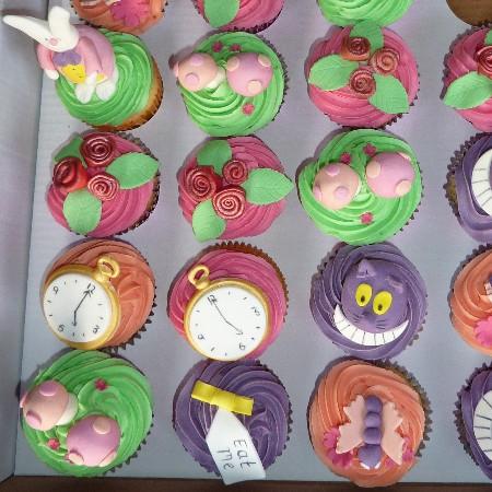 Mad Hatter Cupcakes