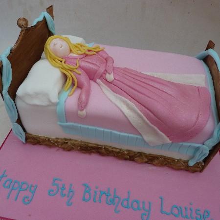 Sleeping Beauty Birthday Cake