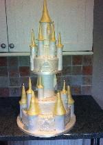 Fairytale Castle Wedding Cake  SD047