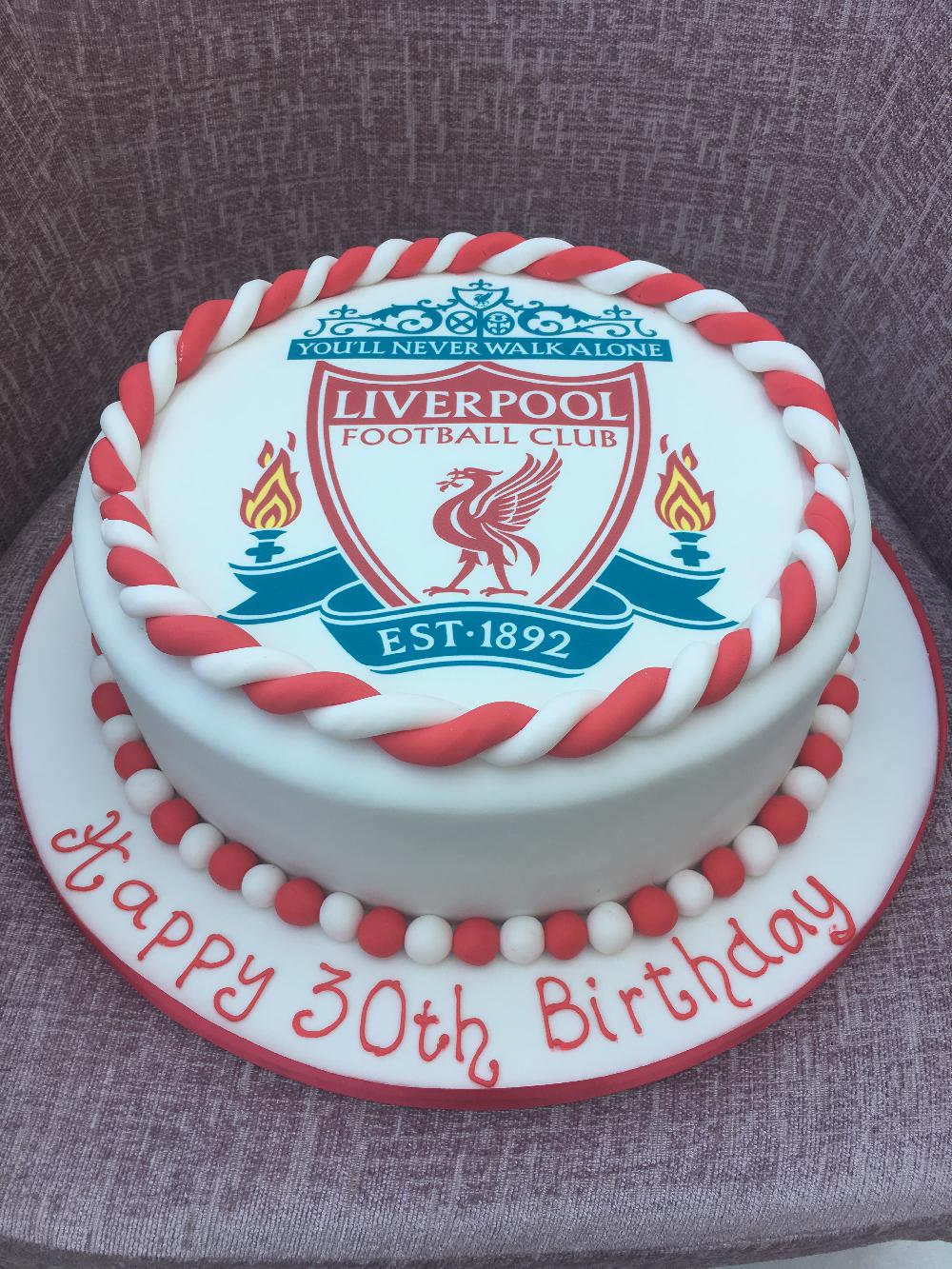 Football Supporters Cake