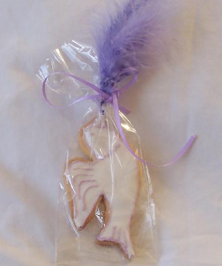Dove Shaped Cookie Favour