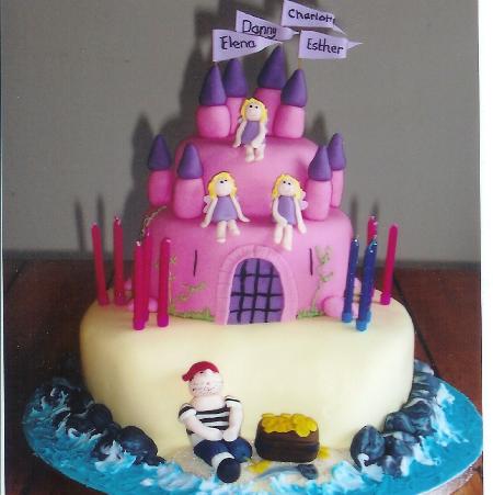 Pirates and Fairies Cake